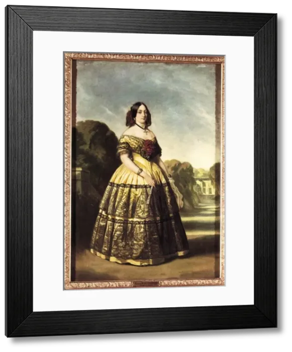 Framed Print : MARIA LUISA FERNANDA de BorbBorb1832-1897) Framed Print : MARIA LUISA FERNANDA de BorbBorb1832-1897)