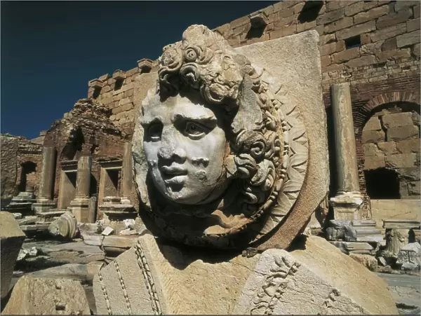 LIBYA. TRIPOLI. Leptis Magna. Forum of Septimius
