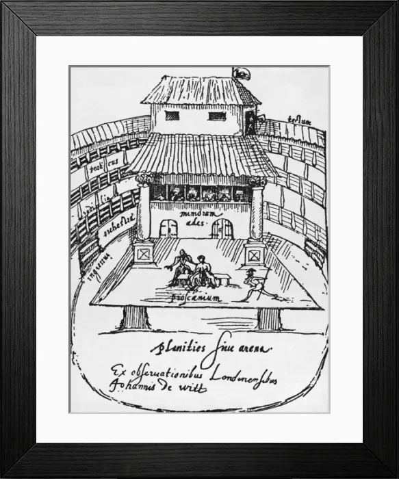 Framed Print : William Shakespeare Framed Print : William Shakespeare