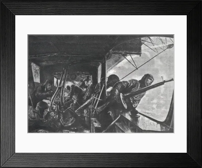 Framed Print : World War I. Allied aircraft Framed Print : World War I. Allied aircraft