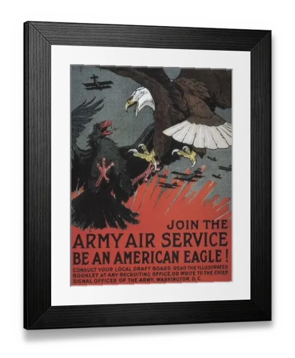 Framed Print : World War I. Poster Framed Print : World War I. Poster