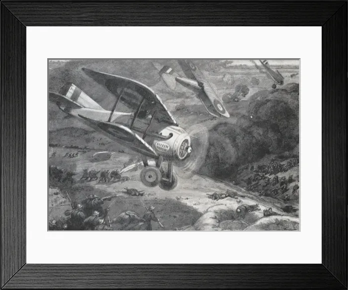 Framed Print : World War I. Spad squad Framed Print : World War I. Spad squad
