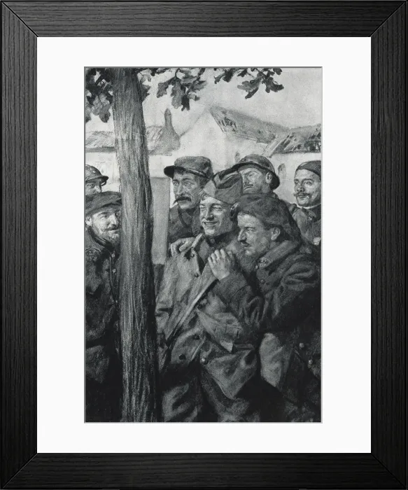 Framed Print : JONAS, Lucien Hector (1880-1947). First World War Framed Print : JONAS, Lucien Hector (1880-1947). First World War