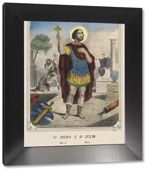 Saint Jules Martyr. Printed in Paris. XX century