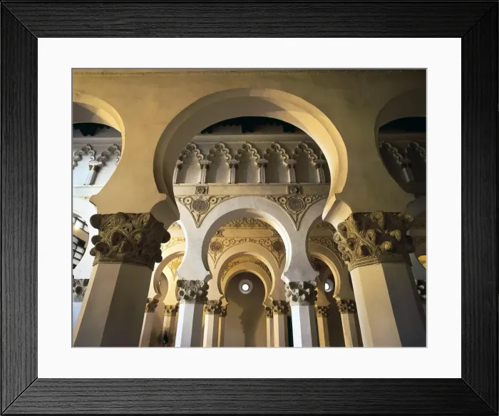 Framed Print : Church of Santa Mar Framed Print : Church of Santa Mar