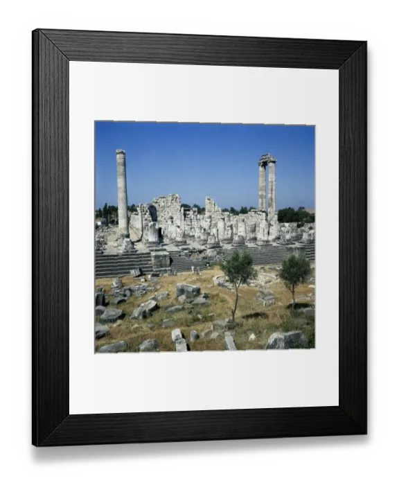 Framed Print : TURKEY. Didyma. Temple of Apollo. Temple of Framed Print : TURKEY. Didyma. Temple of Apollo. Temple of