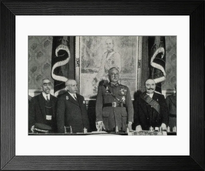 Framed Print : PRIMO DE RIVERA, Miguel (1870-1930). Spanish military Framed Print : PRIMO DE RIVERA, Miguel (1870-1930). Spanish military