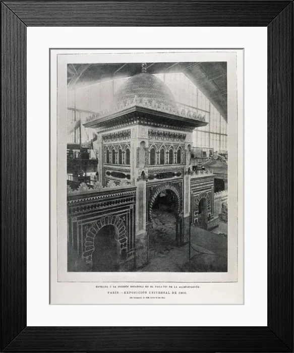 Framed Print : Paris Universal Exhibition (Exposition Universelle) Framed Print : Paris Universal Exhibition (Exposition Universelle)