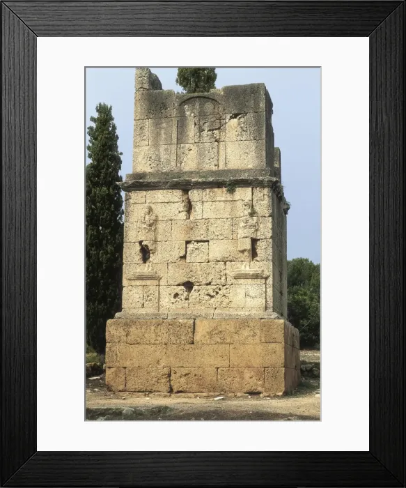 Framed Print : The Scipios Tower. 1st c. SPAIN. Tarragona. Funerary Framed Print : The Scipios Tower. 1st c. SPAIN. Tarragona. Funerary