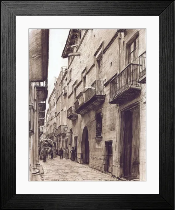 Framed Print : BAIXERAS i VERDAGUER, Dion Framed Print : BAIXERAS i VERDAGUER, Dion