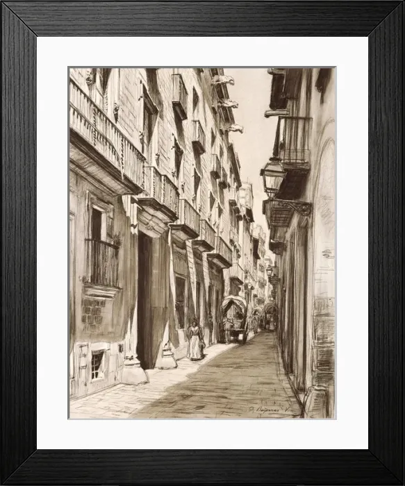 Framed Print : BAIXERAS i VERDAGUER, Dion Framed Print : BAIXERAS i VERDAGUER, Dion