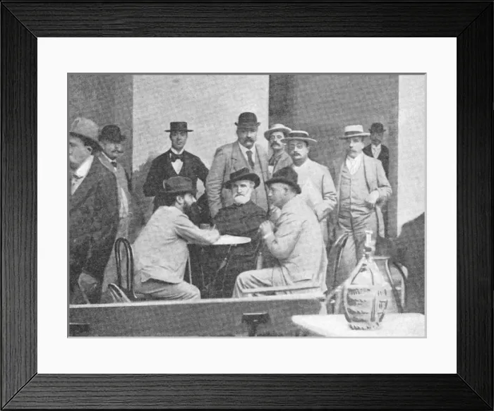 Framed Print : VERDI, Giuseppe (1813-1901). Giuseppe Verdi (sitting Framed Print : VERDI, Giuseppe (1813-1901). Giuseppe Verdi (sitting