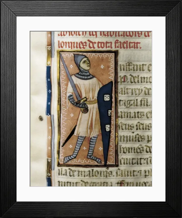 Framed Print : PETER I, Count of Urgell (1187 - 1255). Infante Framed Print : PETER I, Count of Urgell (1187 - 1255). Infante