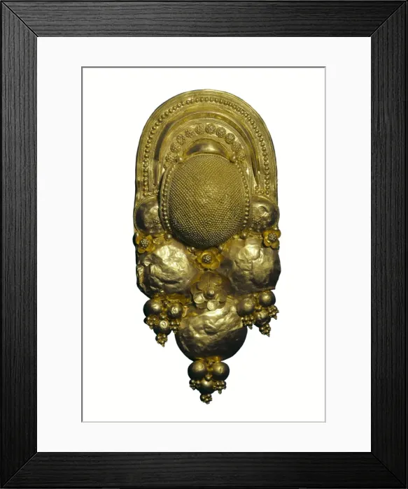 Framed Print : VALUE. Earring. 4th BC. Etruscan art. Jewelry Framed Print : VALUE. Earring. 4th BC. Etruscan art. Jewelry