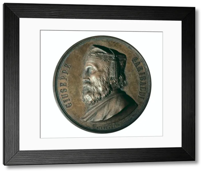 Framed Print : GARIBALDI, Giuseppe (1807-1882). Italian military Framed Print : GARIBALDI, Giuseppe (1807-1882). Italian military