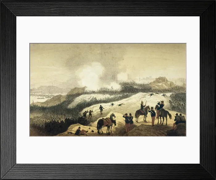 Framed Print : Crimean War (1853-1856). Battle of Malakoff (1855) Framed Print : Crimean War (1853-1856). Battle of Malakoff (1855)