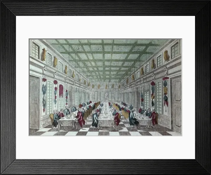Framed Print : Feast given at the Chateau de Versailles in celebration Framed Print : Feast given at the Chateau de Versailles in celebration