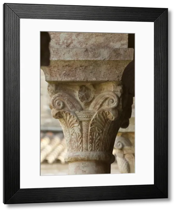 Framed Print : FRANCE. Codalet. Monastery of St. Michel of Cuixஅ Framed Print : FRANCE. Codalet. Monastery of St. Michel of Cuixஅ