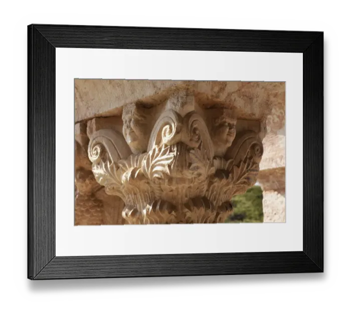 Framed Print : FRANCE. Codalet. Monastery of St. Michel of Cuixஅ Framed Print : FRANCE. Codalet. Monastery of St. Michel of Cuixஅ