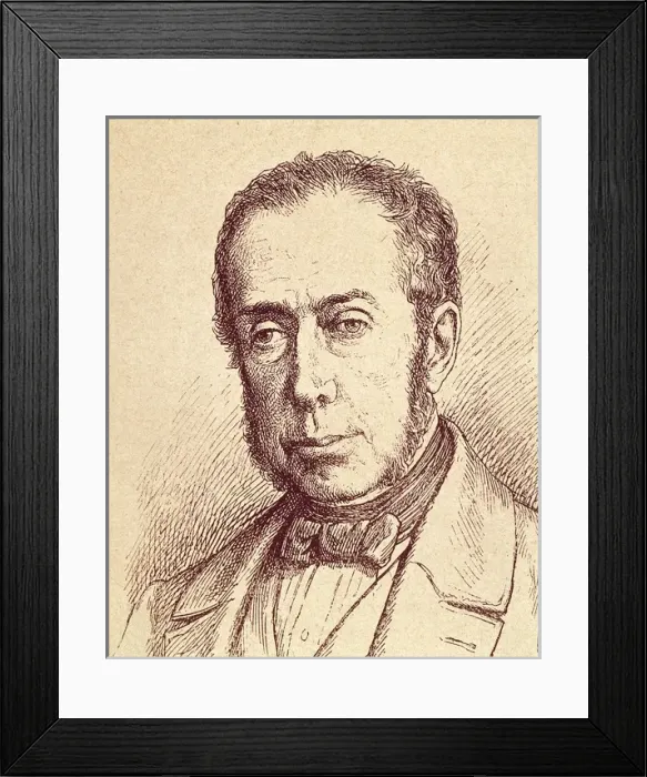 Framed Print : ALCALA GALIANO, Antonio (1789-1865). Politician Framed Print : ALCALA GALIANO, Antonio (1789-1865). Politician