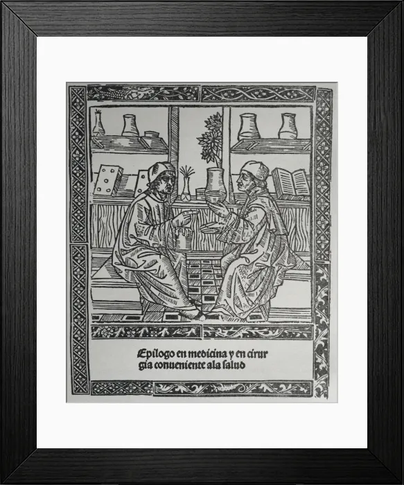 Framed Print : KETHAM, Johannes de (second half 15th century-begin Framed Print : KETHAM, Johannes de (second half 15th century-begin