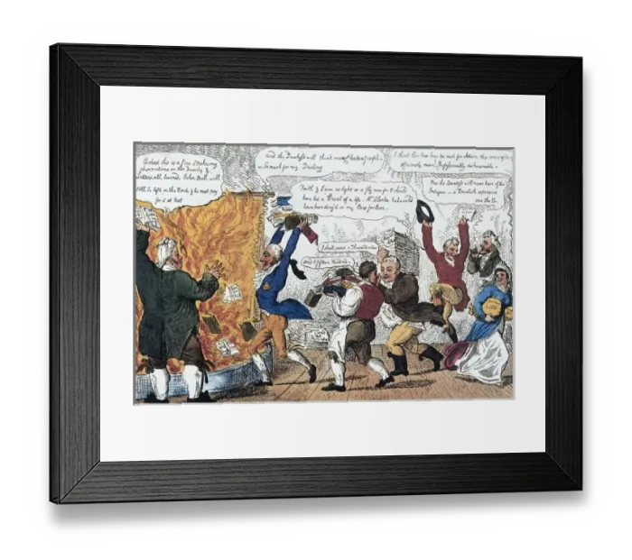 Framed Print : CRUIKSHANK, George (1792-1878). United Kingdom Framed Print : CRUIKSHANK, George (1792-1878). United Kingdom