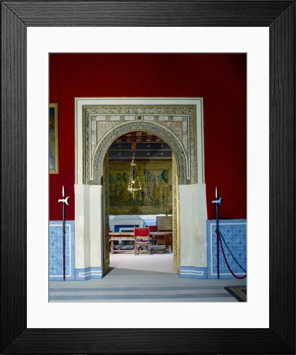 Framed Print : SPAIN. Segovia. Alcazar (castle). Philip IIs office Framed Print : SPAIN. Segovia. Alcazar (castle). Philip IIs office
