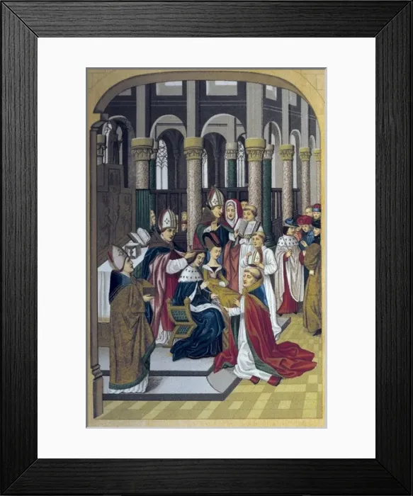 Framed Print : CHARLES V of France, called the Wise (1500-1558) Framed Print : CHARLES V of France, called the Wise (1500-1558)