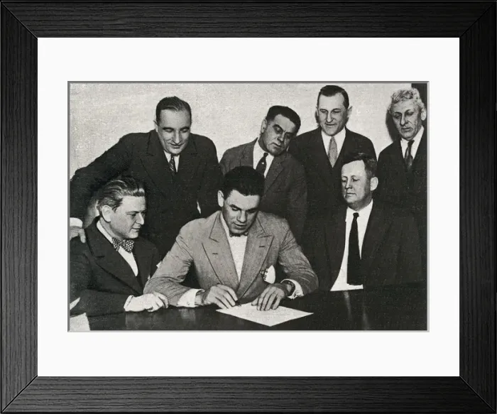 Framed Print : UZCUDUN, Paulino (1899-1985). Spanish boxer. He Framed Print : UZCUDUN, Paulino (1899-1985). Spanish boxer. He