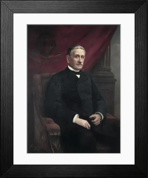 Framed Print : GIRONA I AGRAFEL, Manuel (1818-1905). Spanish financier Framed Print : GIRONA I AGRAFEL, Manuel (1818-1905). Spanish financier