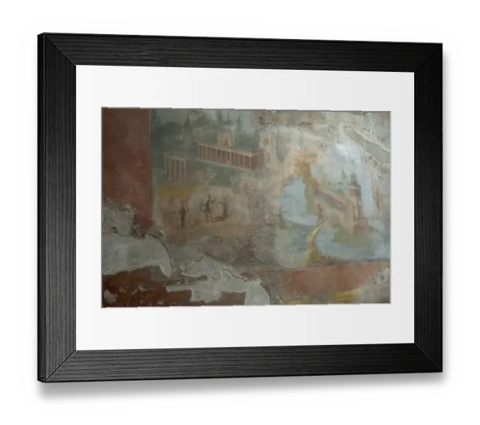 Framed Print : ITALY. Pompeii. The House of the Small Fountain Framed Print : ITALY. Pompeii. The House of the Small Fountain