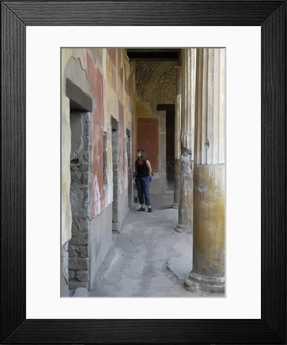 Framed Print : ITALY. Pompeii. Casa della Venere in Conchiglia Framed Print : ITALY. Pompeii. Casa della Venere in Conchiglia