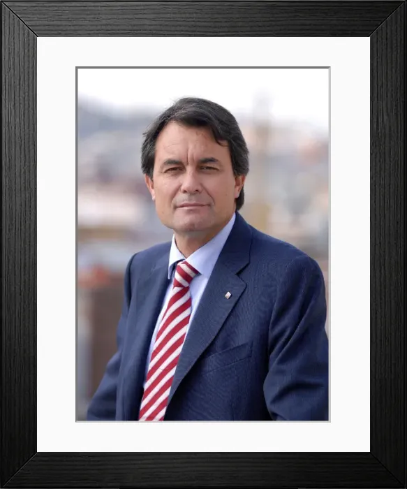 Framed Print : MAS i GAVARRӬArtur (1956). Catalan politician Framed Print : MAS i GAVARRӬArtur (1956). Catalan politician