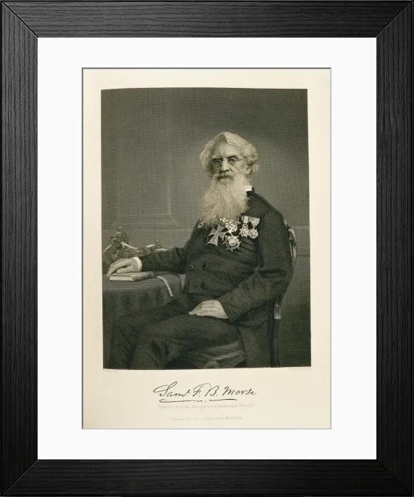 Framed Print : MORSE, Samuel (1791-1872). North American painter