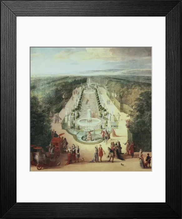 Framed Print : MARTIN, Jean-Baptiste (1659-1736). Perspective View Framed Print : MARTIN, Jean-Baptiste (1659-1736). Perspective View
