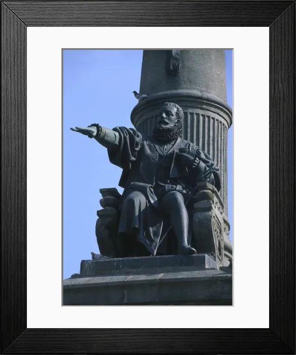 Framed Print : LANUZA, Juan de (1564-1591). Justicia Mayor de Arag Framed Print : LANUZA, Juan de (1564-1591). Justicia Mayor de Arag