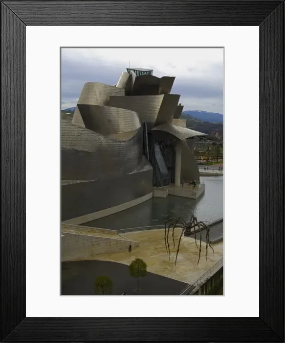 Framed Print : SPAIN. Bilbao. Guggenheim Museum Bilbao. Exterior Framed Print : SPAIN. Bilbao. Guggenheim Museum Bilbao. Exterior