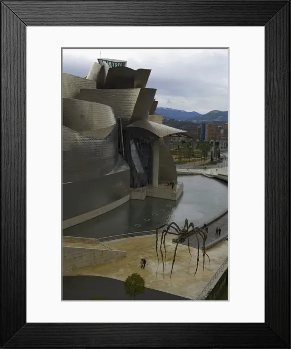 Framed Print : SPAIN. Bilbao. Guggenheim Museum Bilbao. Exterior Framed Print : SPAIN. Bilbao. Guggenheim Museum Bilbao. Exterior