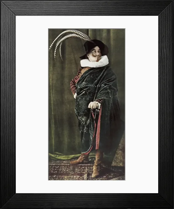 Framed Print : ROSTAND, Edmond (1868-1918). French poet and playwright Framed Print : ROSTAND, Edmond (1868-1918). French poet and playwright