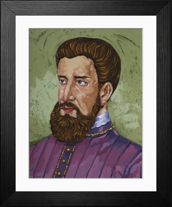 Framed Print : QUESADA, Gonzalo Jim鮥z de (1509-1579). Spanish Framed Print : QUESADA, Gonzalo Jim鮥z de (1509-1579). Spanish