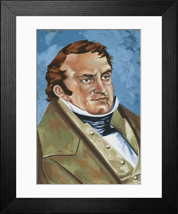 Framed Print : SISMONDI, Jean Charles L鯮ard de (1773 - 1842) Framed Print : SISMONDI, Jean Charles L鯮ard de (1773 - 1842)