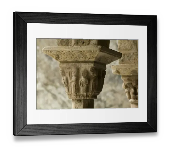 Framed Print : FRANCE. Casteil. Abbey of Sant Mart Framed Print : FRANCE. Casteil. Abbey of Sant Mart