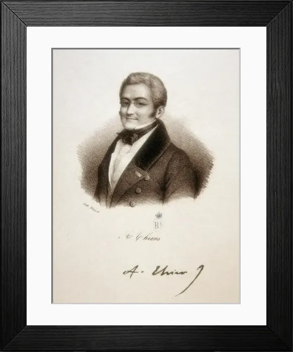 Framed Print : THIERS, Adolphe (1797-1877). French politician Framed Print : THIERS, Adolphe (1797-1877). French politician