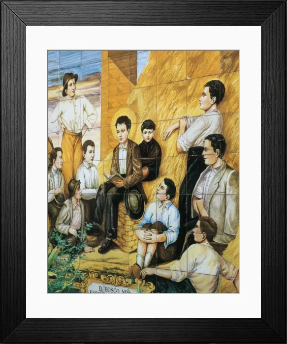Framed Print : Bosco, Saint John (1815-1888). Italian priest Framed Print : Bosco, Saint John (1815-1888). Italian priest