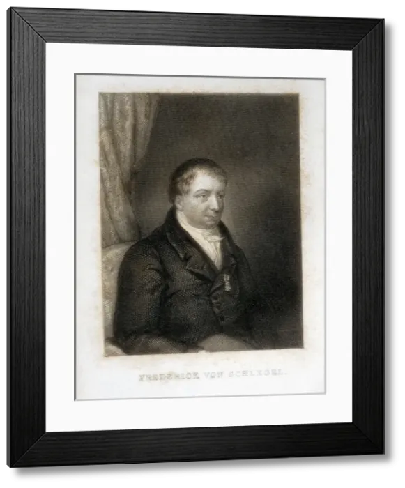 Framed Print : SCHLEGEL, Friedrich von (1772-1829). German poet Framed Print : SCHLEGEL, Friedrich von (1772-1829). German poet