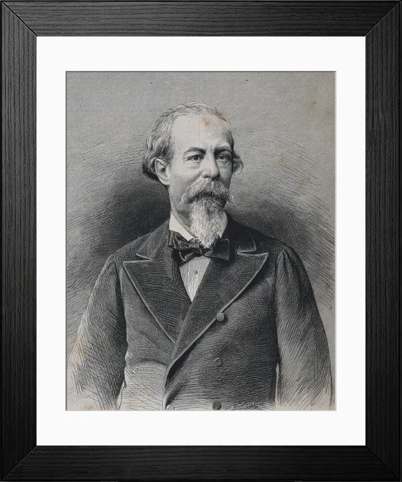 Framed Print : ZORRILLA Y MORAL, Jos頨1817-1893). Spanish Romantic Framed Print : ZORRILLA Y MORAL, Jos頨1817-1893). Spanish Romantic