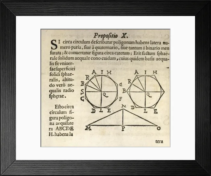 Framed Print : TORRICELLI, Evangelista (1608-1647). Italian physicist Framed Print : TORRICELLI, Evangelista (1608-1647). Italian physicist