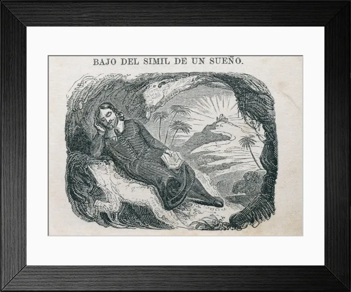 Framed Print : BUNYAN, John (1628-1688). English Christian writer Framed Print : BUNYAN, John (1628-1688). English Christian writer