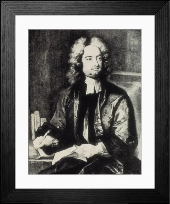 Framed Print : SWIFT, Jonathan (1667-1745). Irish clergyman Framed Print : SWIFT, Jonathan (1667-1745). Irish clergyman