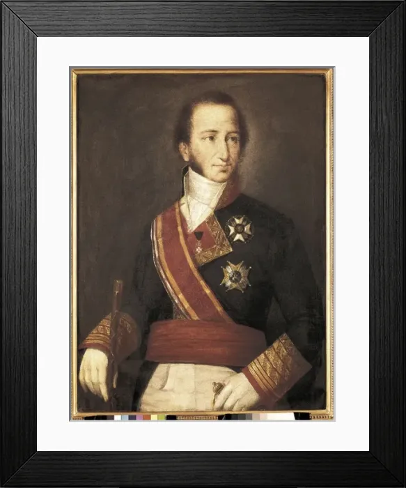 Framed Print : VALDES Y FLORES, Cayetano (1767-1834). Commander Framed Print : VALDES Y FLORES, Cayetano (1767-1834). Commander